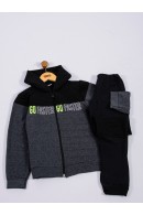 CONJUNTO INFANTIL  MASCULINO GO FASTER  MESCLA  2471 - FTK BRAND 