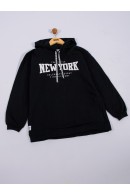 BLUSÃO TEEN MASCULINO NEW YORK PRETO  2482 - FTK BRAND 