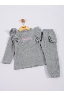 CONJUNTO INFANTIL FEMININO GLAM MESCLA 2430 - FTK BRAND