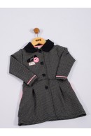 CASACO VESTIDO INFANTIL FEMININO SMILE MESCLA 2432 - FTK BRAND 