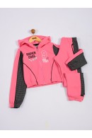CONJUNTO INFANTIL FEMININO SUPER COOL PINK  2443 - FTK BRAND 