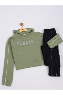 CONJUNTO TEEN FEMININO ALWAYS VERDE CHÁ  2449 - FTK BRAND 