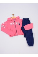 CONJUNTO TEEN FEMININO HAVE FUN PINK  2450 - FTK BRAND  