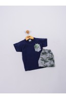 CONJUNTO INFANTIL MASCULINO COQUEIRO MARINHO 2233 - FTK BRAND  