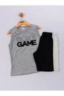 CONJUNTO INFANTIL MASCULINO GAME MESCLA 2248 - FTK BRAND 