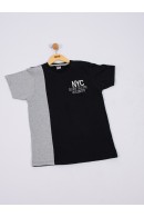 CAMISETA TEEN MASCULINO NYC PRETO 2252 - FTK BRAND
