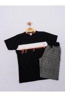 CONJUNTO INFANTIL MASCULINO ENJOY PRETO 2264 - FTK BRAND 