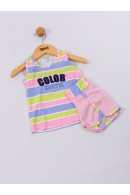 CONJUNTO INFANTIL FEMININO COLOR ROSA 2183 - FTK BRAND