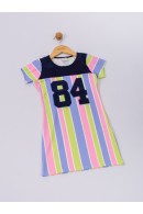 VESTIDO INFANTIL NUMERAL MARINHO 2194 - FTK BRAND 