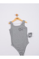 BODY TEEN FEMININO CANELADO MESCLA 2220 - FTK BRAND 
