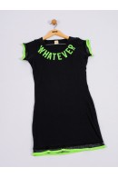 VESTIDO TEEN FEMININO WHATEVER  VERDE 2261 - FTK BRAND