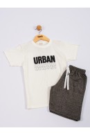 CONJUNTO INFANTIL MASCULINO URBAN OFF WHITE 2397 - FTK BRAND