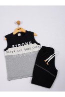 CONJUNTO INFANTIL MASCULINO STRONG MESCLA 2402 - FTK BRAND 