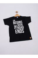CAMISETA TEEN MASCULINO HAVE FUN PRETO 2408 - FTK BRAND