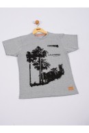 CAMISETA TEEN MASCULINO CALIFORNIA MESCLA 2409 - FTK BRAND 