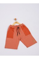 BERMUDA TEEN MASCULINO BASIC TELHA 2414 - FTK BRAND