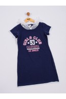 VESTIDO TEEN FEMININO GIRLS CLUB MARINHO 2373 - FTK BRAND