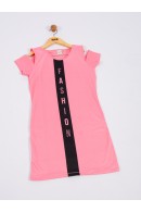 VESTIDO TEEN FEMININO FASHIONISTA ROSA 2374 - FTK BRAND 